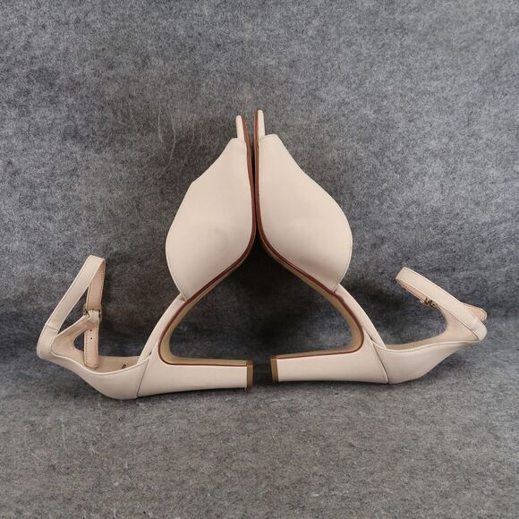 Chinese Laundry Shoes Womens 10 Pump Sandal Ankle Strap Cut Out Open Toe Formal - Picture 10 of 14